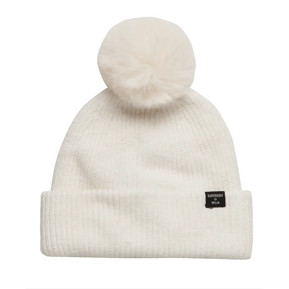 Bonnet Superdry heritage ribbed beanie Unique - vue 3
