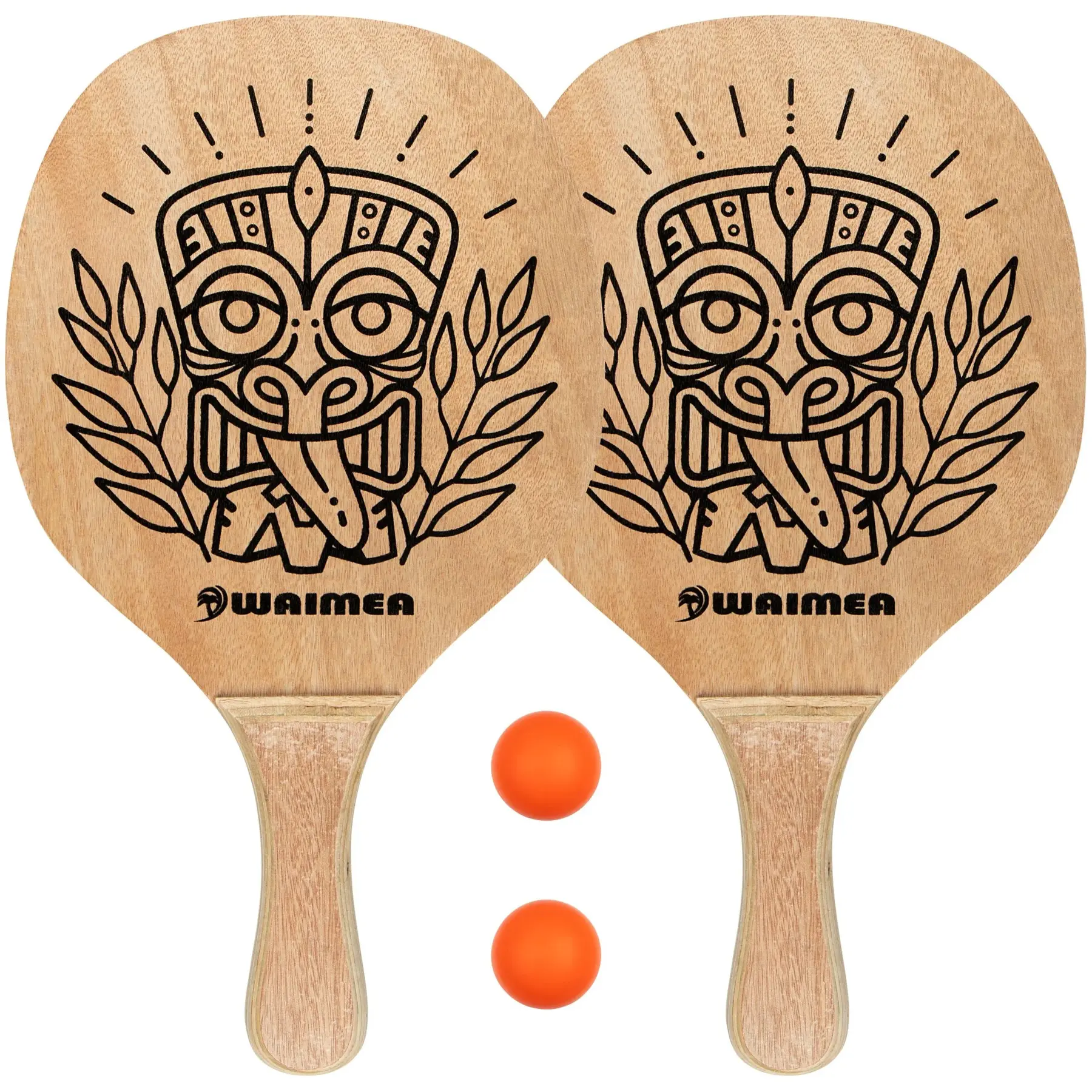 Balón de playa con mango de madera Waimea®