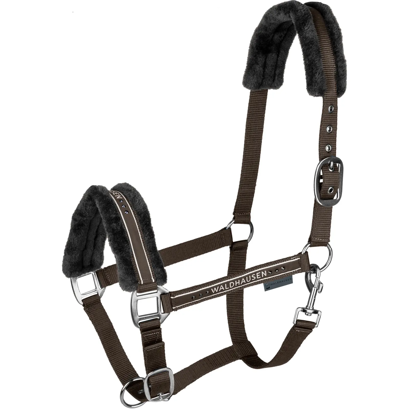 Cavezza rivestita di pelliccia Waldhausen Elegant