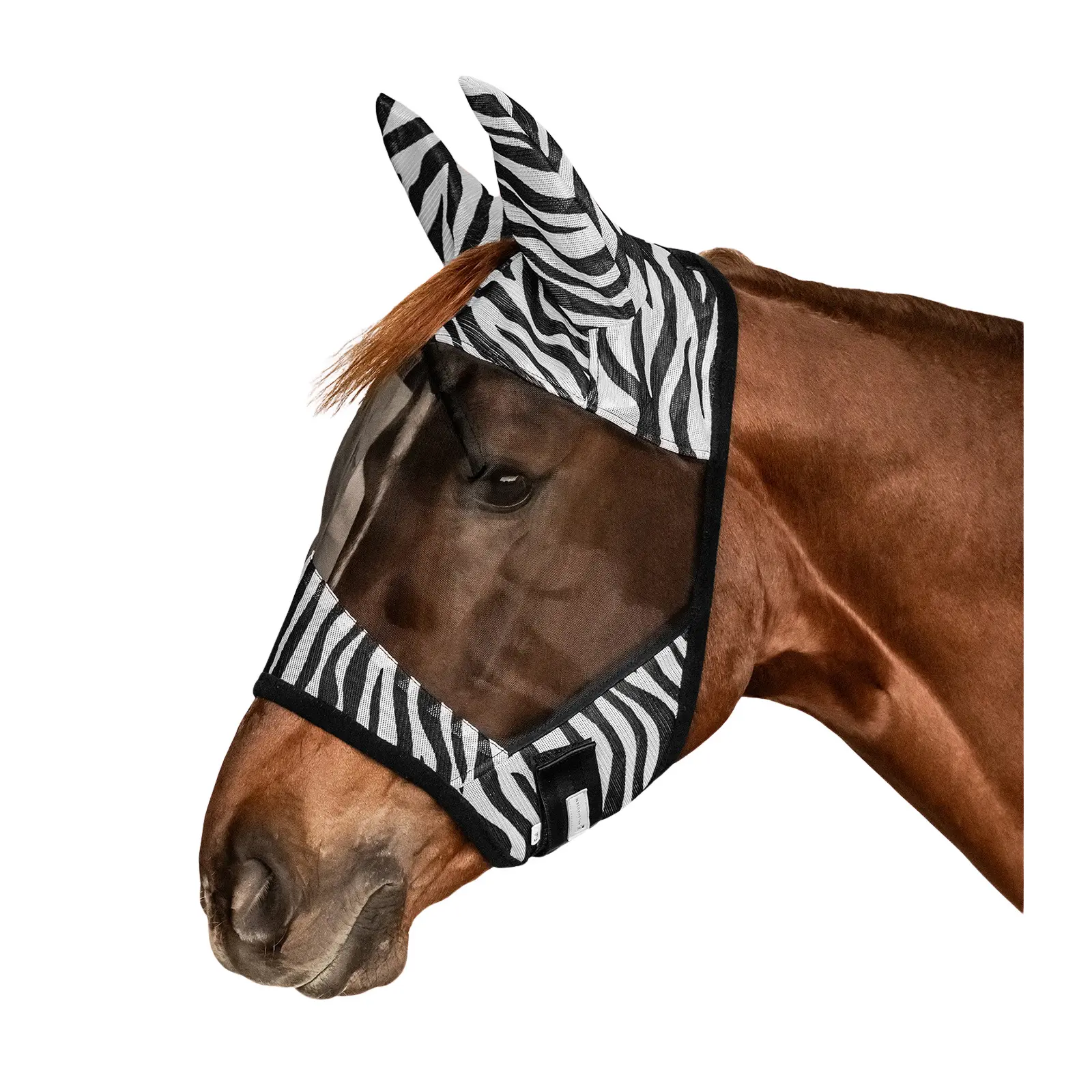 Anti-fly Mask Waldhausen Zebra