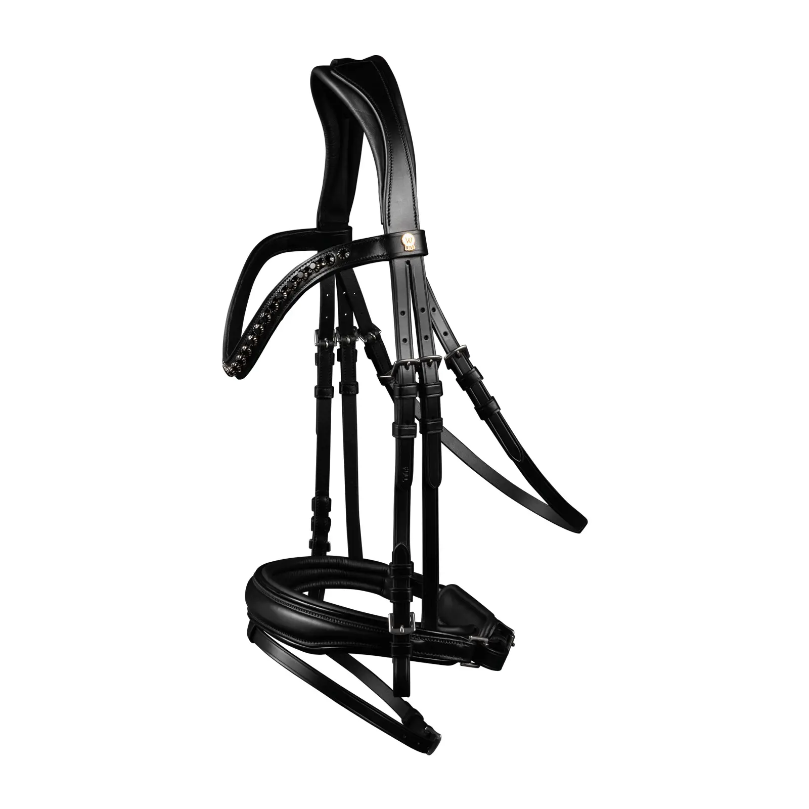 Briglia da equitazione Waldhausen S-Line Blackshine