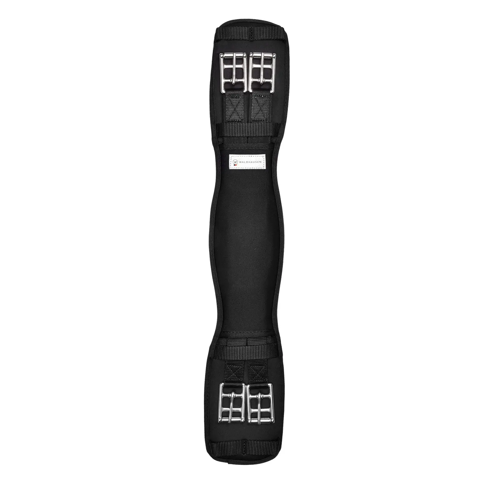 Short horse riding dressage girth with gel Waldhausen