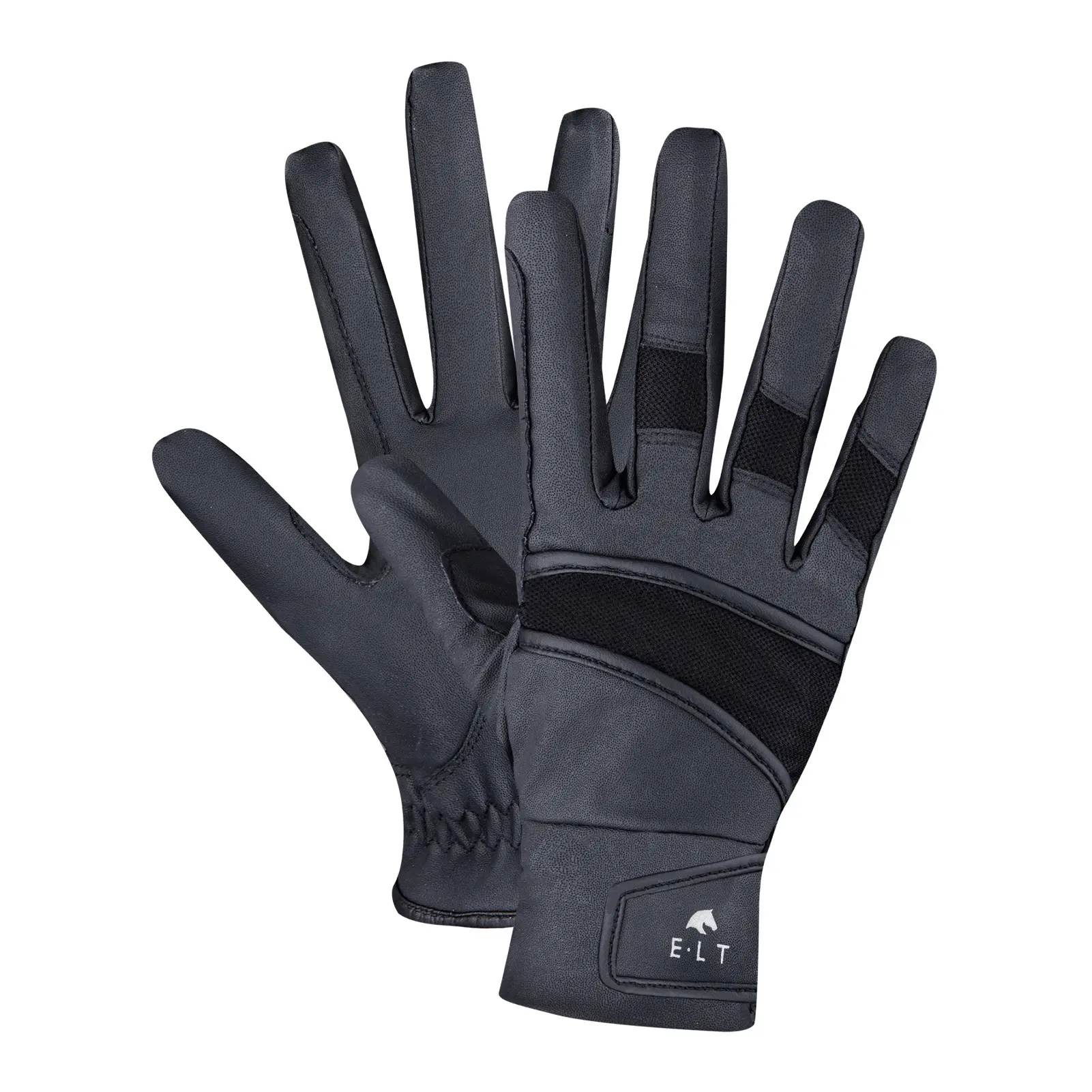 Guanti da equitazione in pelle ELT Magnetize Winter