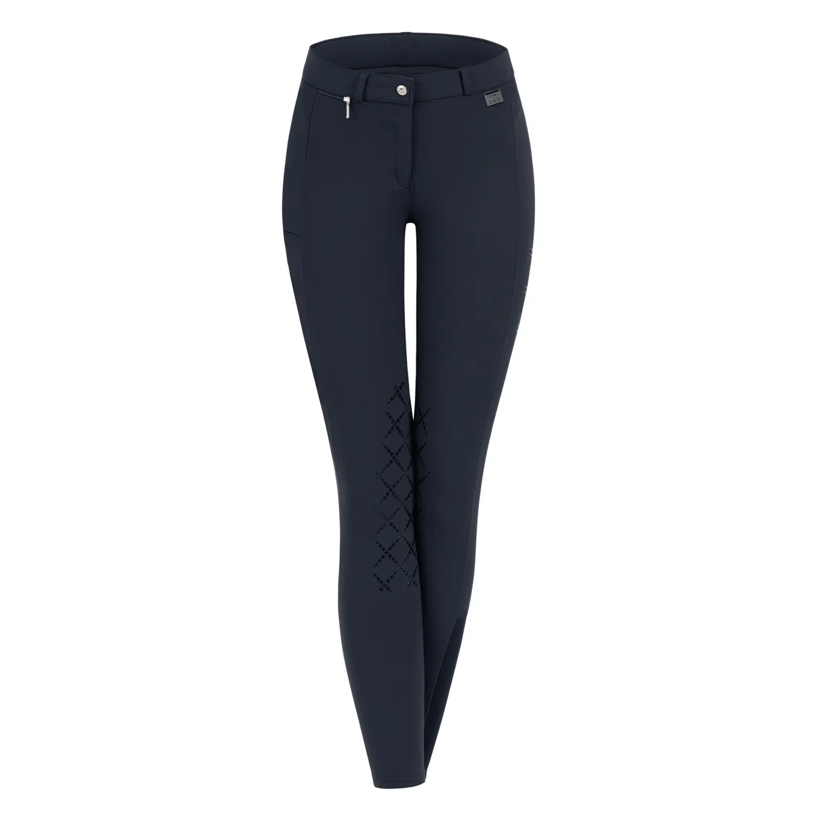 Pantaloni da equitazione da donna a media aderenza ELT Micro Knie