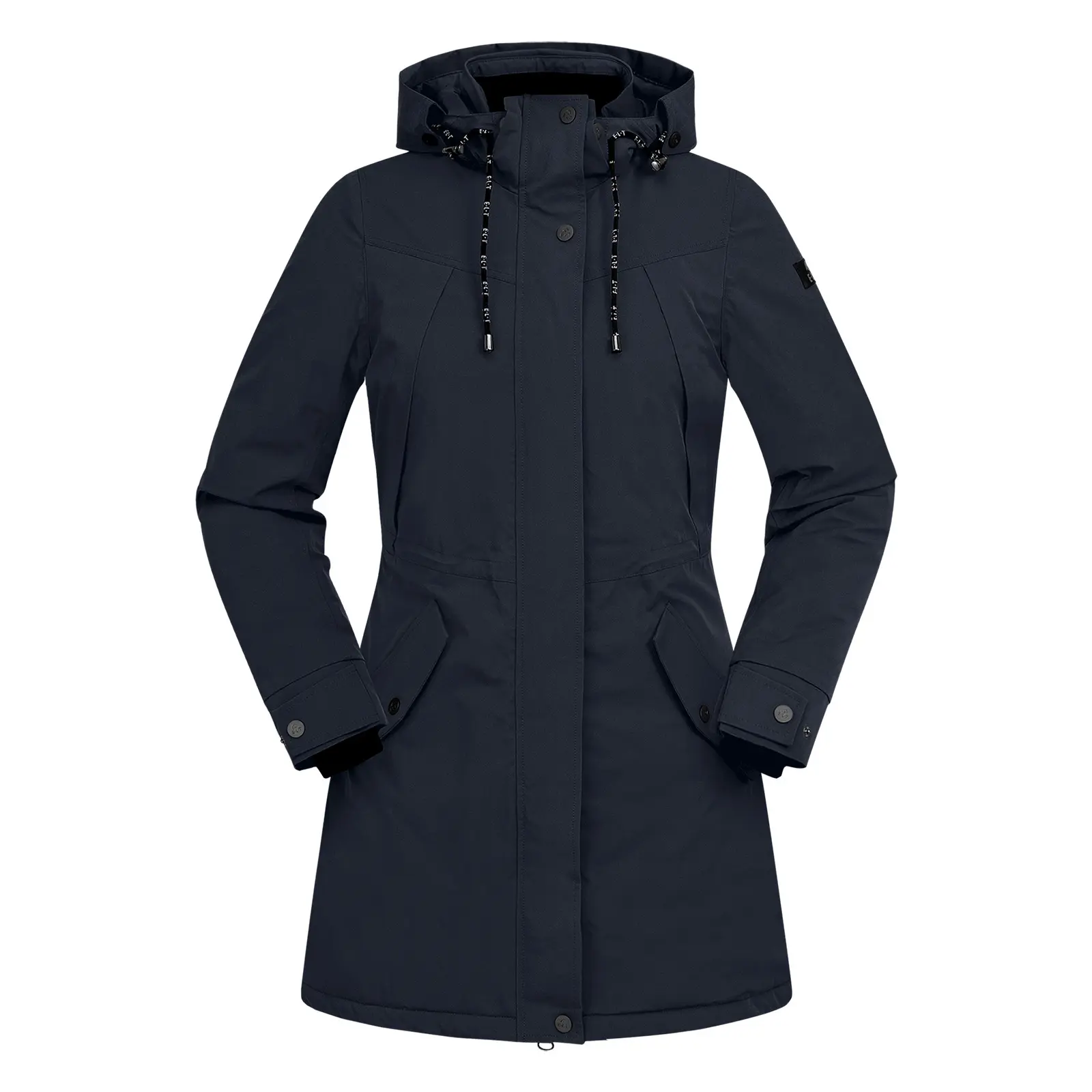 ELT WINTER PERFORMANCE LANGE PARKA ONTARIO Blauw