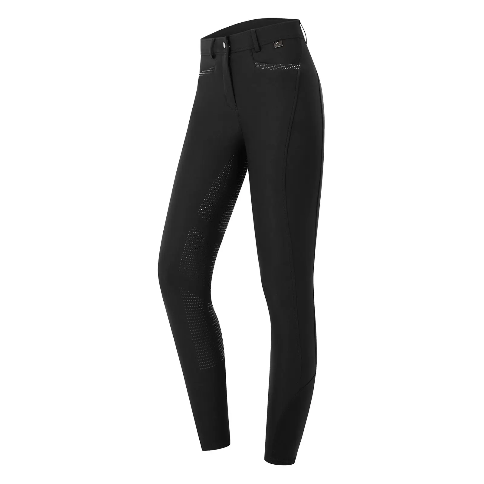 Pantaloni da equitazione full grip donna ELT Oktavia Silikon