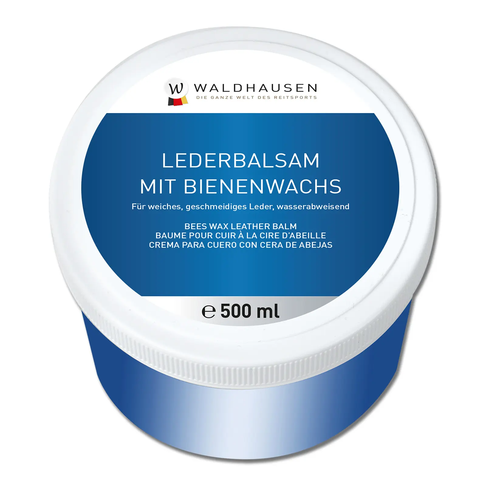 Balsamo per cuoio per equitazione con cera d'api Waldhausen