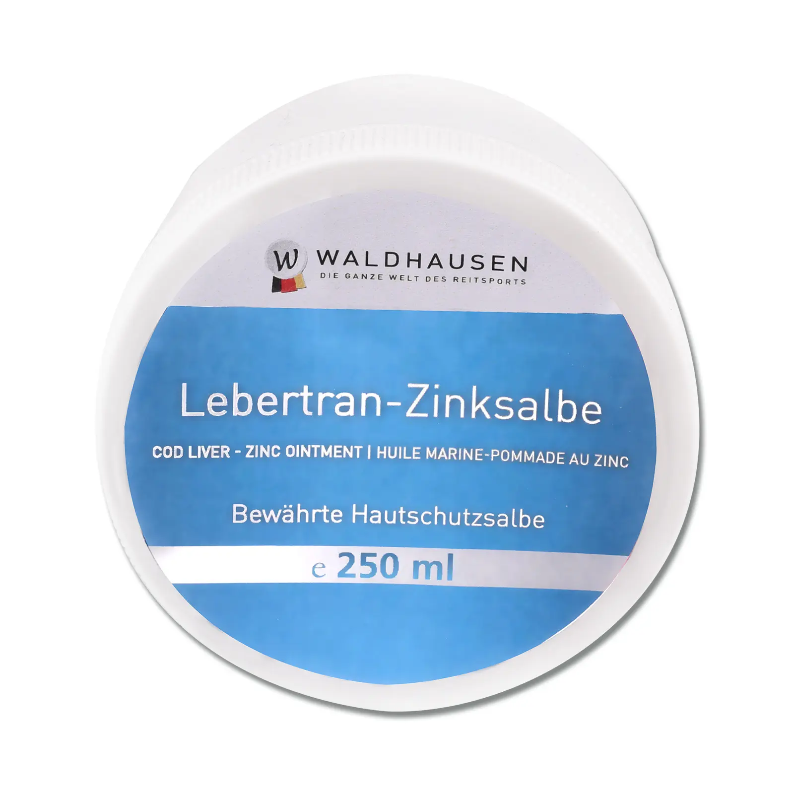 Pommade à base d’huile de foie de morue et de zinc Waldhausen