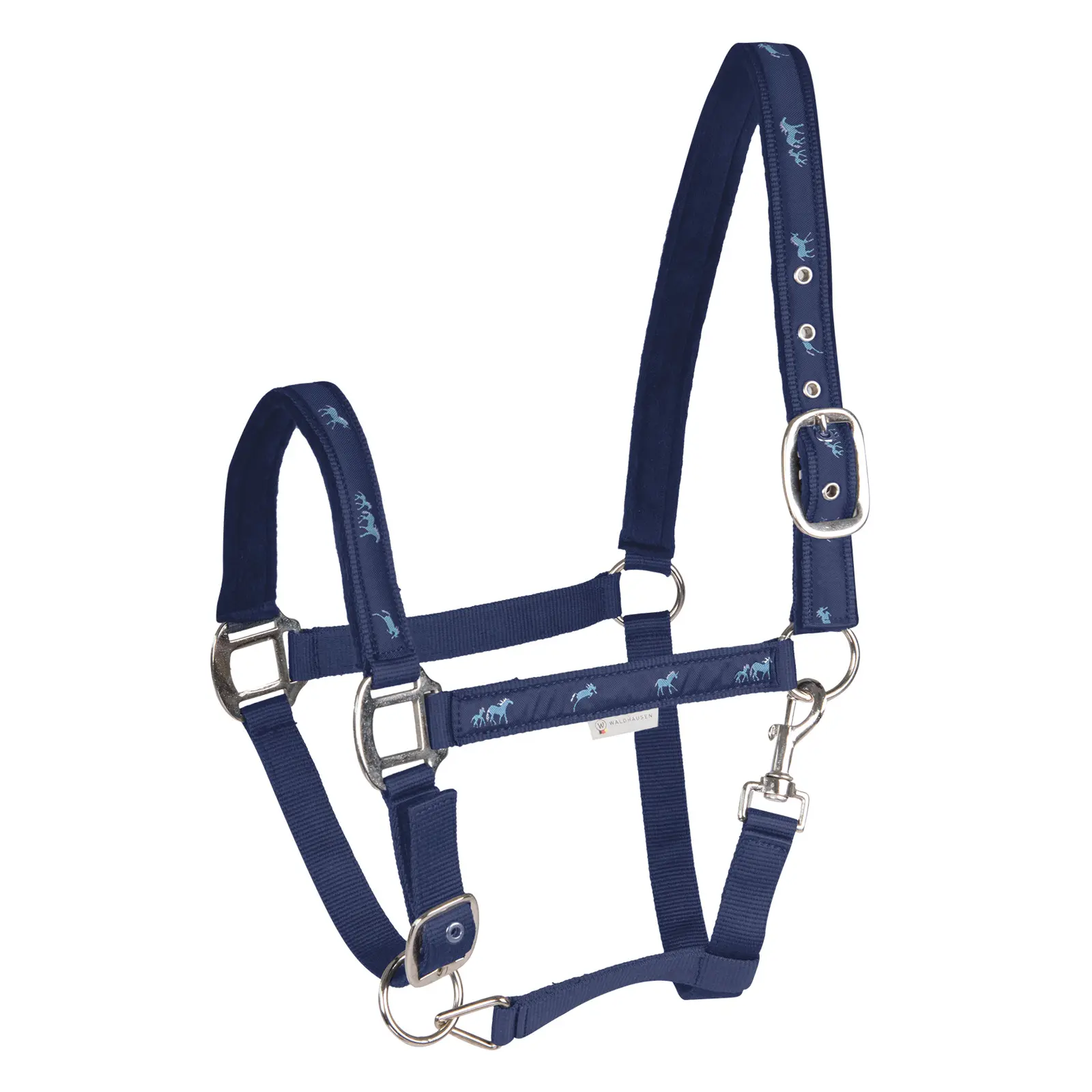 Headcollar for pony with little horse decorations Waldhausen