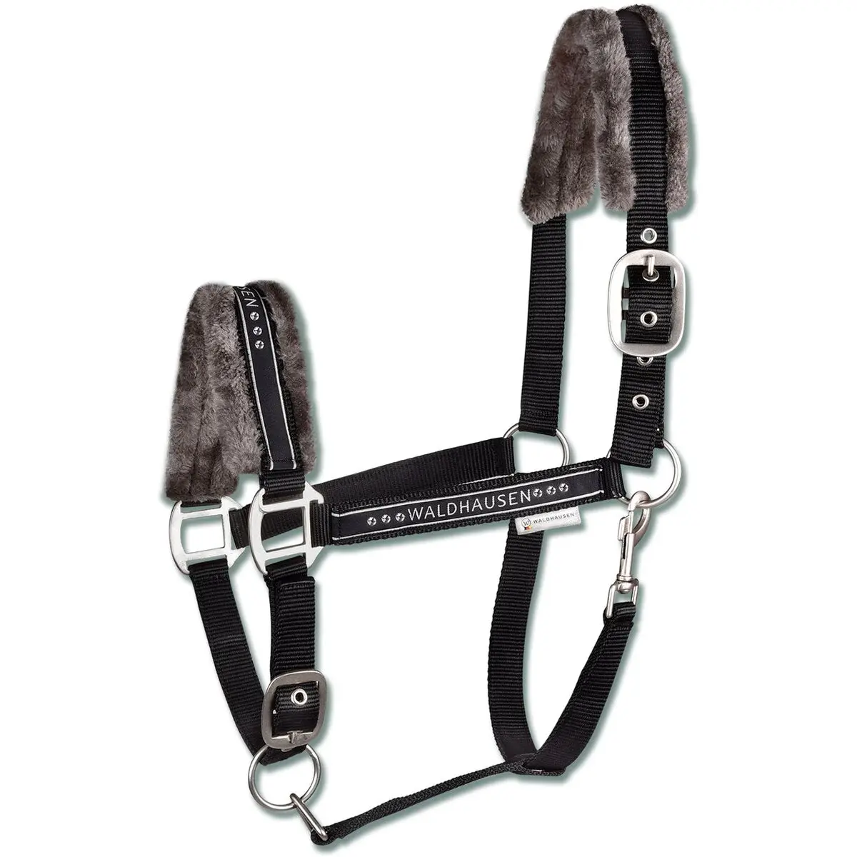 Pony headcollar with fur Waldhausen Elegant
