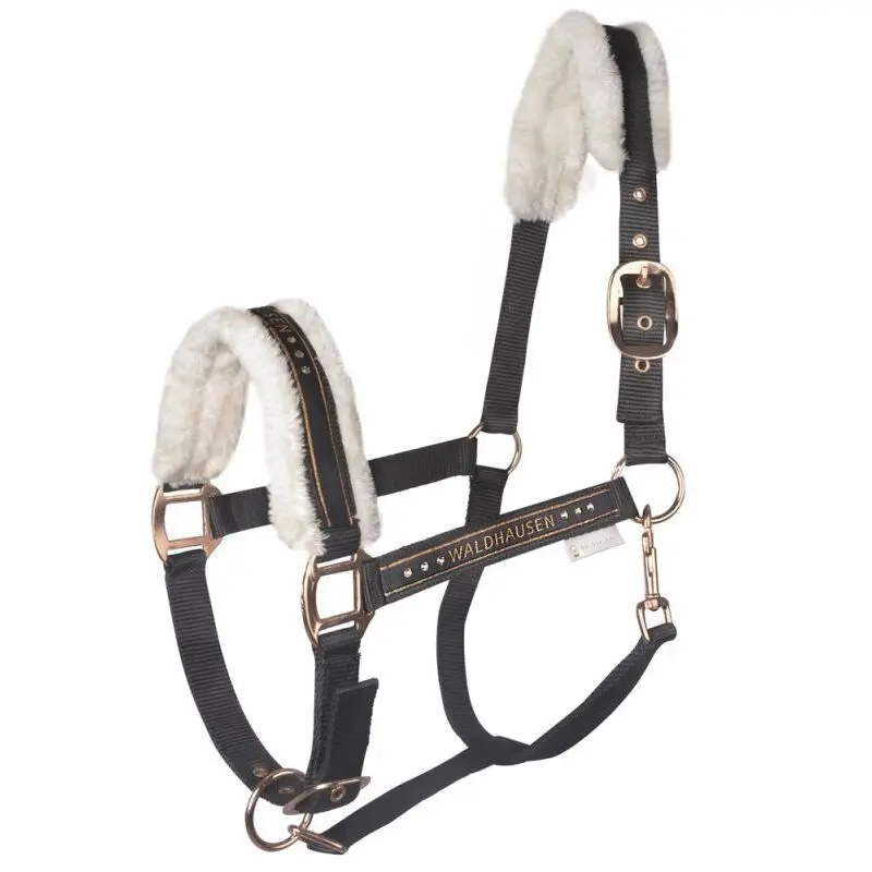 Testiera per pony con pelliccia Waldhausen Elegant