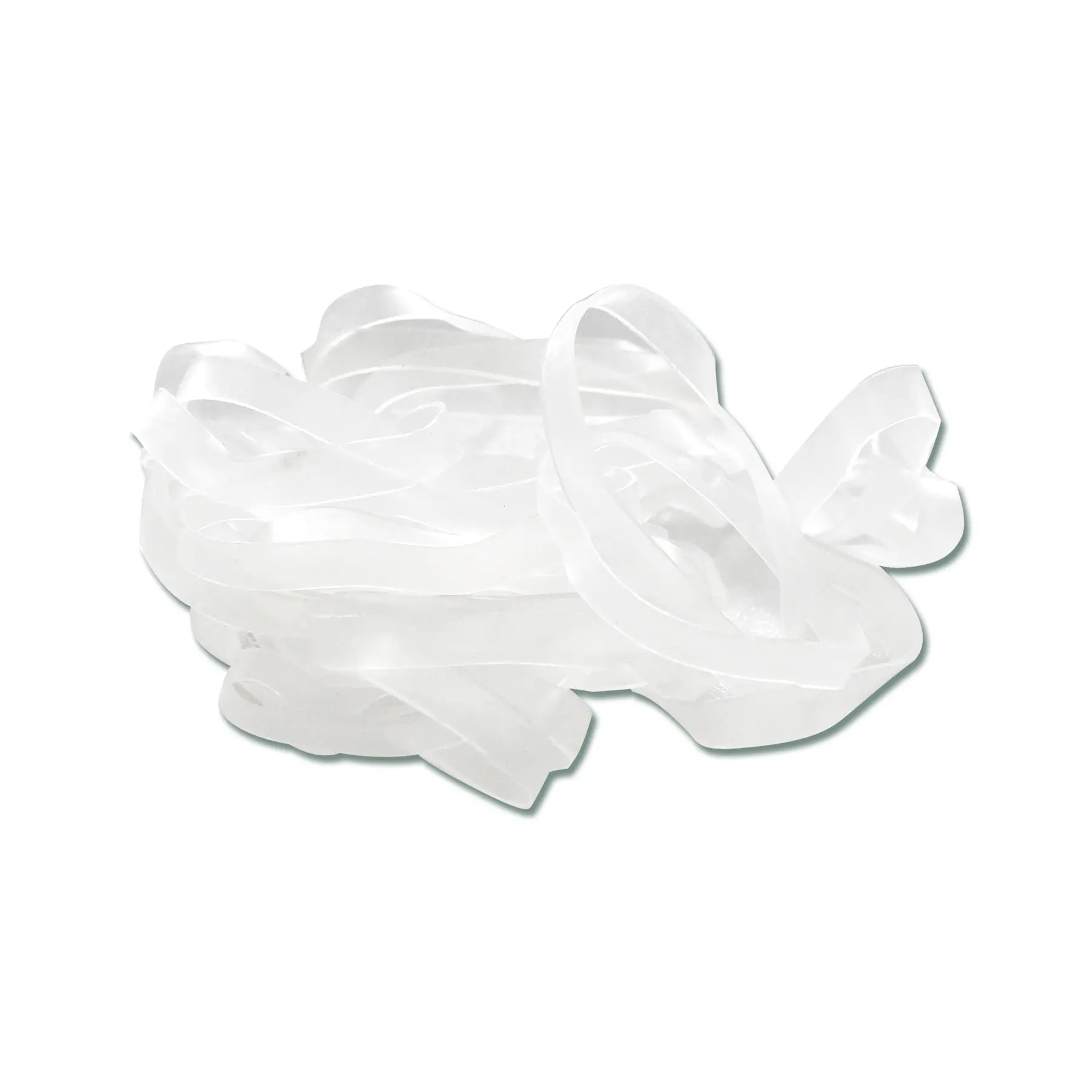 Waldhausen Mähnengummis extra breit 30g Transparent Silikon - Image 3