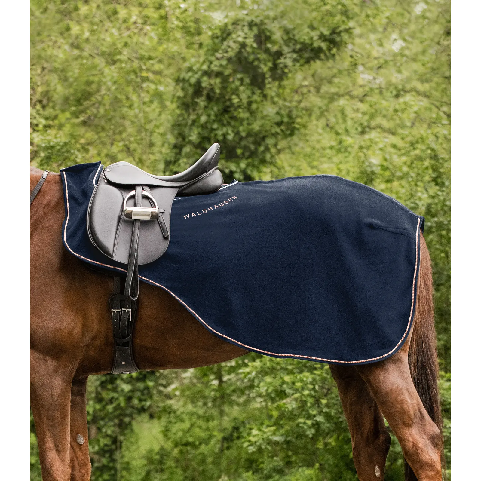 Fleece Hindquarters Cover Waldhausen Modern Rosé