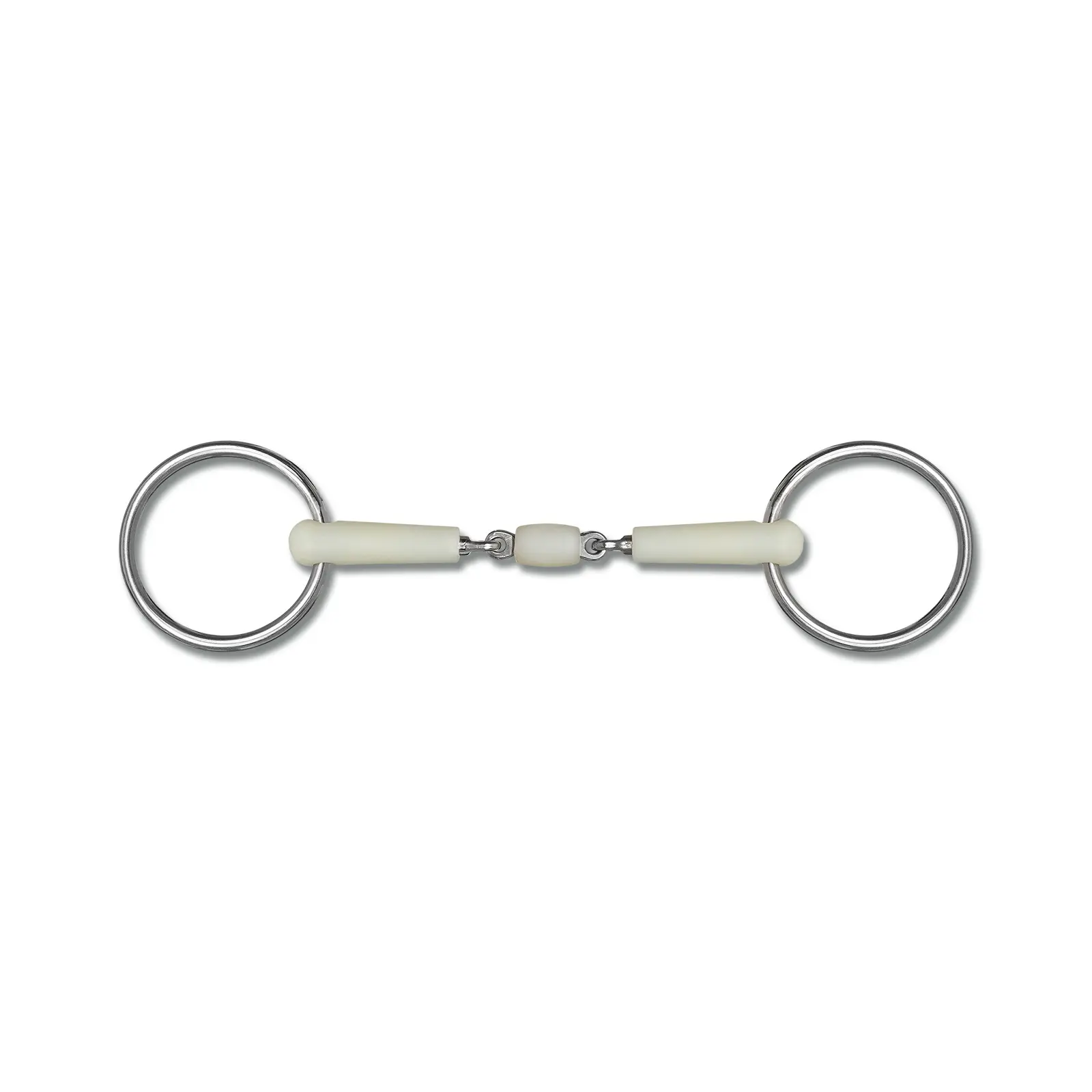 Double jointed roller bit for horse Happy Mouth