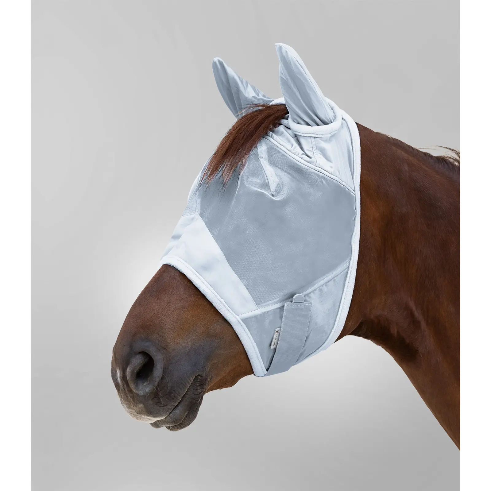 Maschera antinsetto con protezione per le orecchie per cavallo Waldhausen Premium
