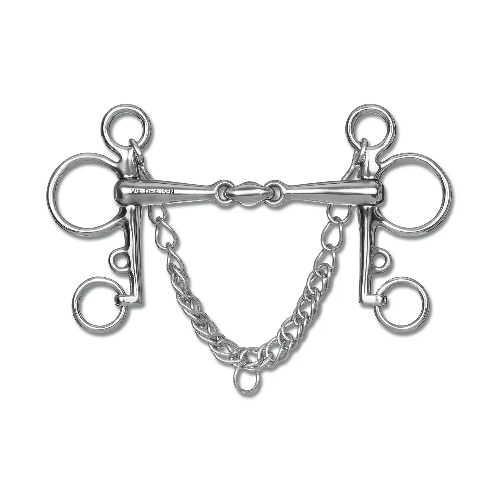 Pelham double jointed thick Waldhausen