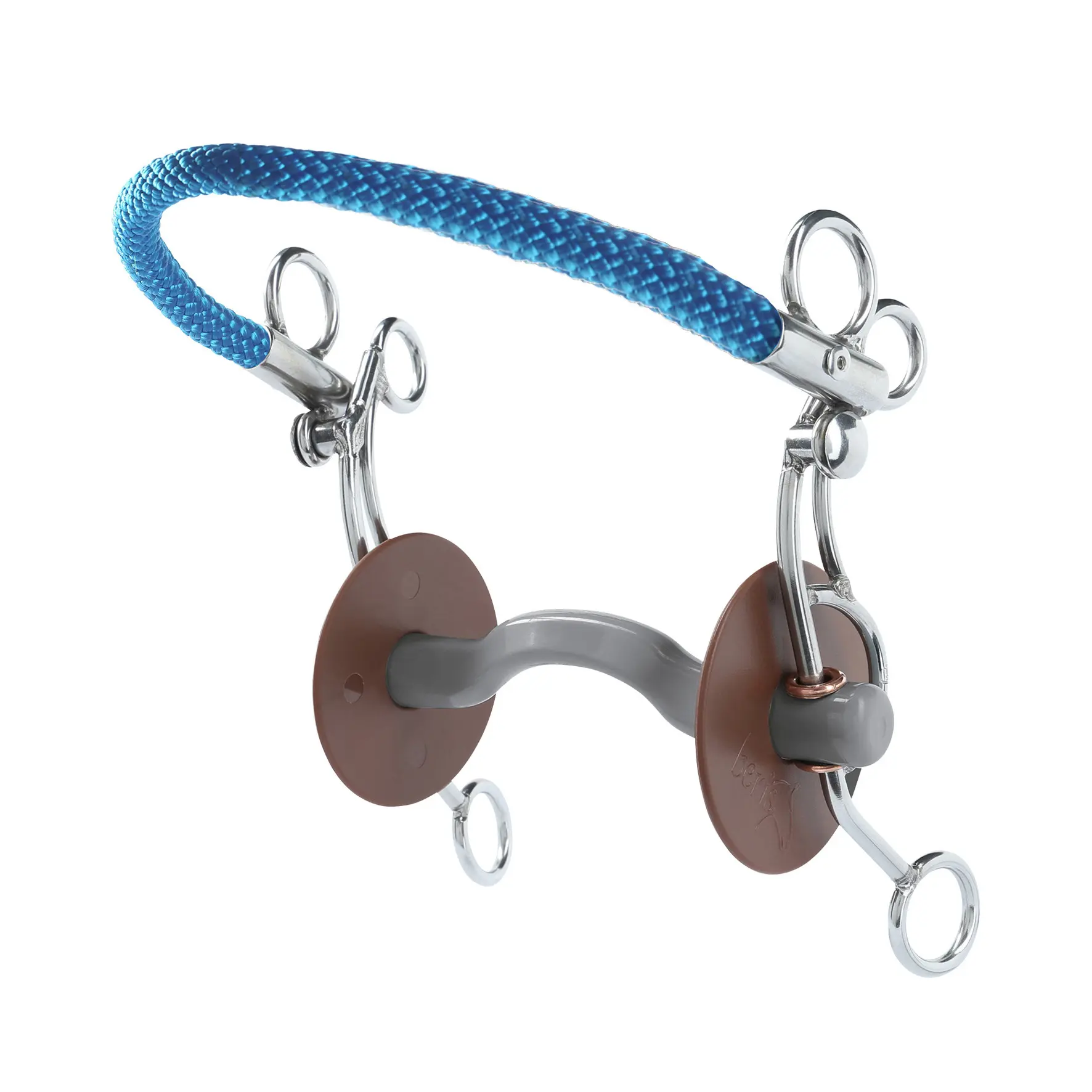 Mors tandem pour cheval avec passage de langue, doux Beris Konnex