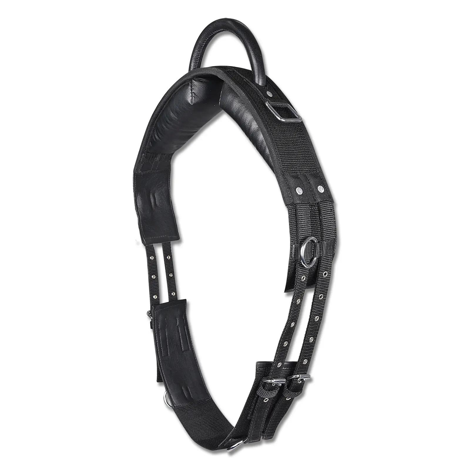 Saddle pad with a handle for horses Star