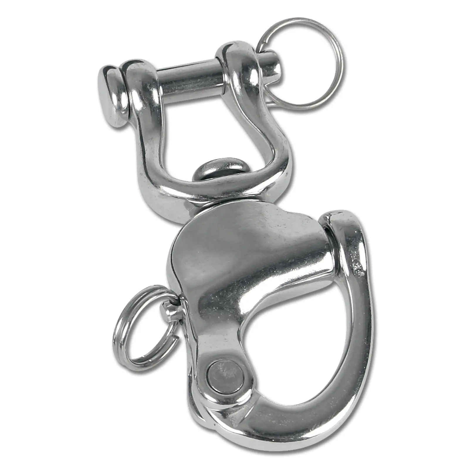 Stainless steel carabiner Waldhausen