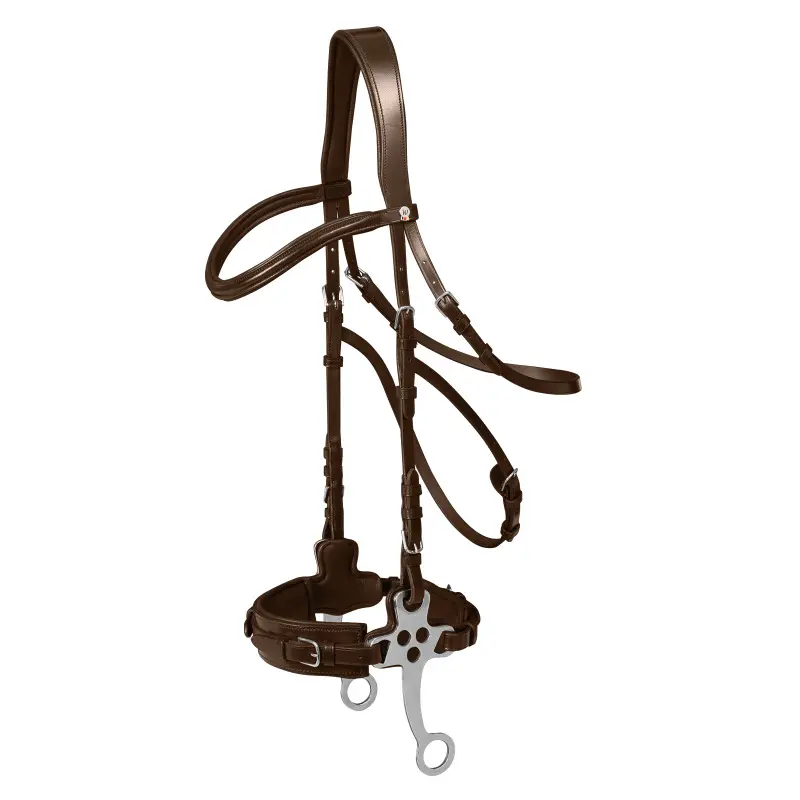 Briglie per cavalli Waldhausen X-Line Hackamore