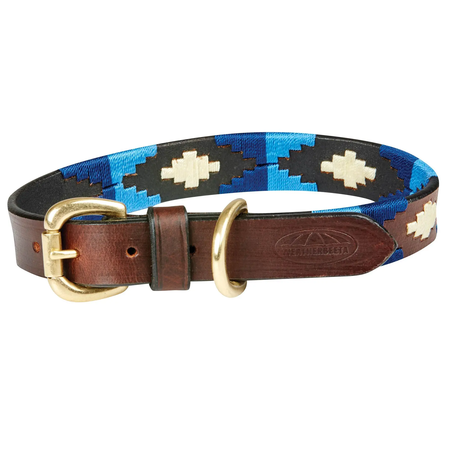 Collare in cuoio per cani Weatherbeeta Polo