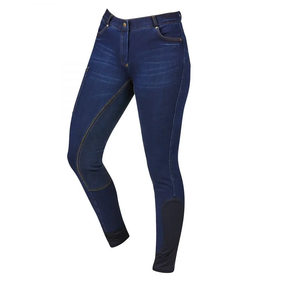 Jeans da equitazione da donna in pelle scamosciata Dublin Shona