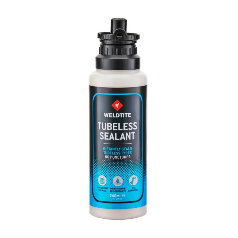 Vorbeugende Pannenschutzflüssigkeit für Tubeless Weldtite 240 ml