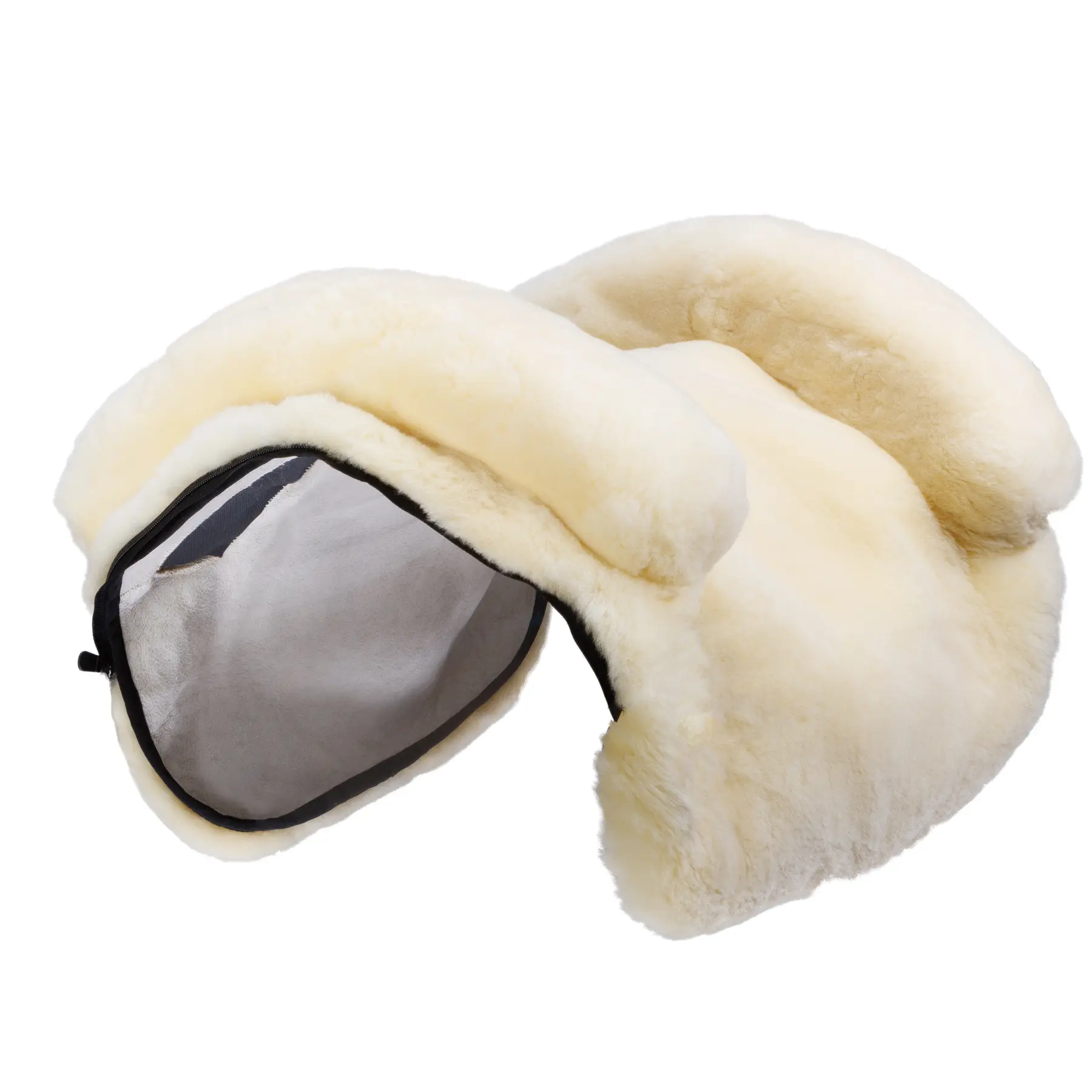 Lambskin saddle cover for horse Werner Christ Horse Iberica Plus
