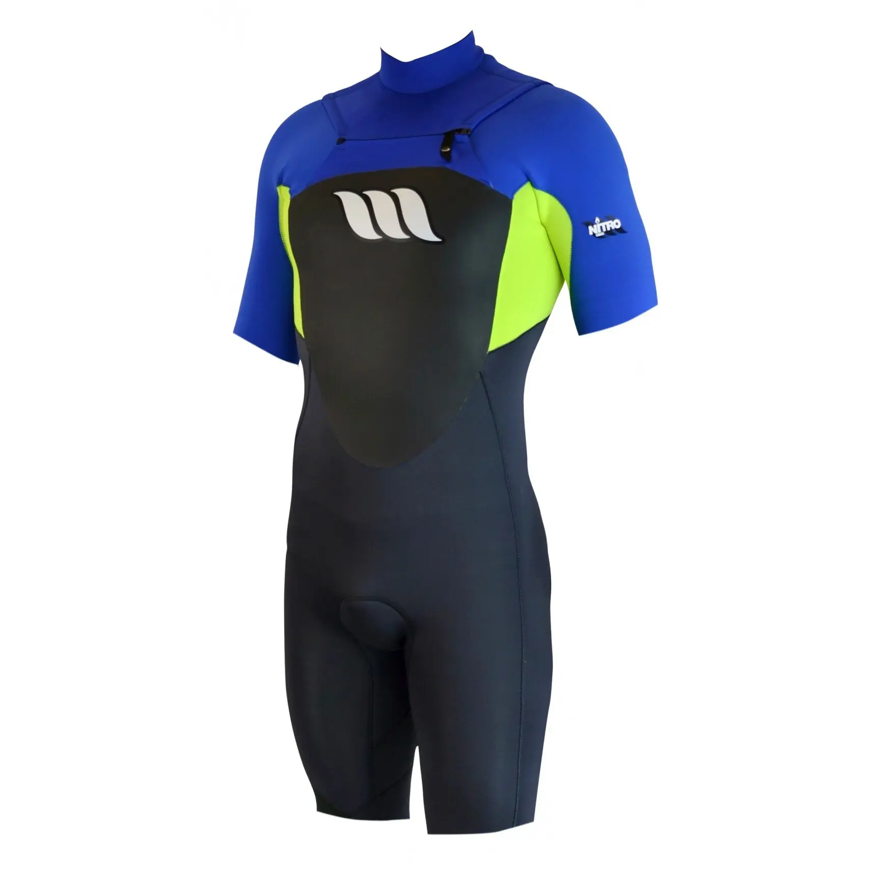 Shorty jumpsuit West 2/2 Nitro Front-Zip