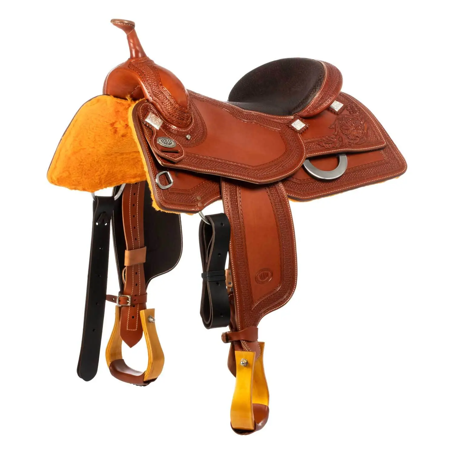 Selle équitation bordure de siège matelassée Westwood Classic #FL6#64