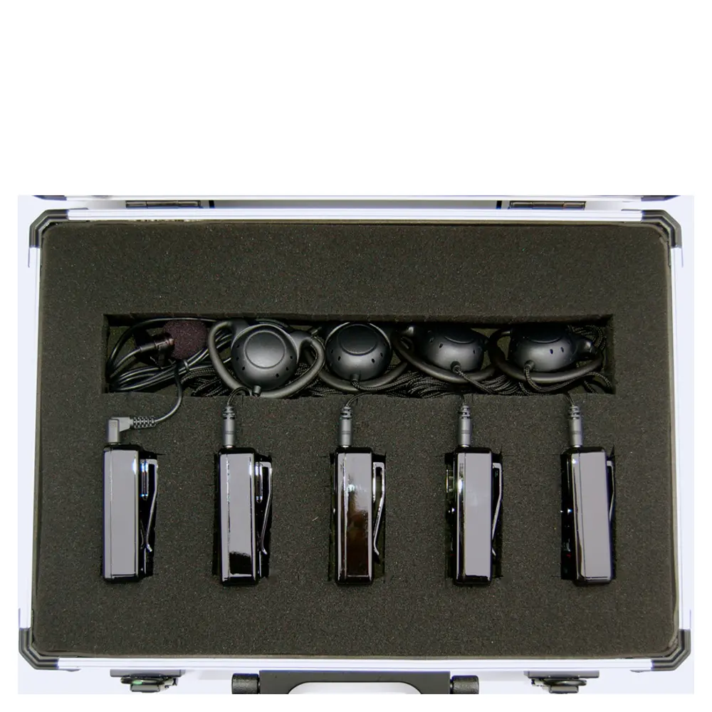 Case with 1 emitter and 4 original receivers Whis