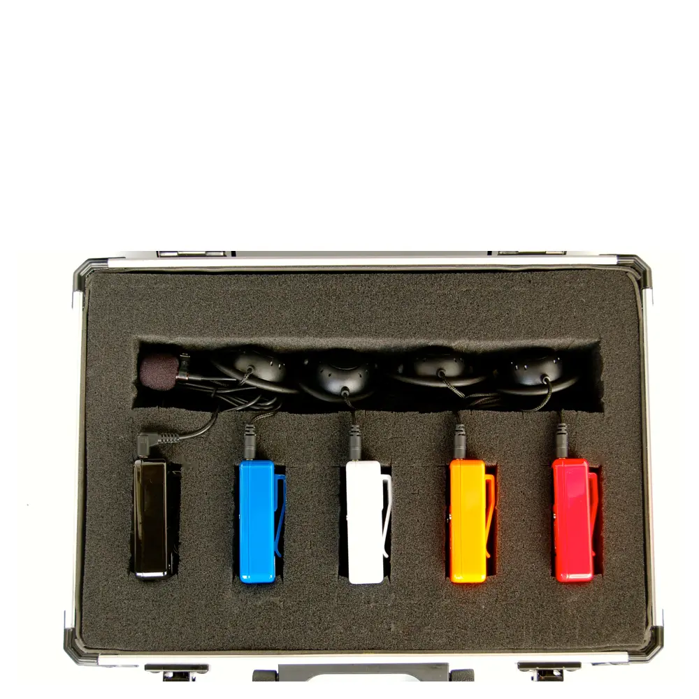 Case with 1 emitter and 4 original receivers Whis