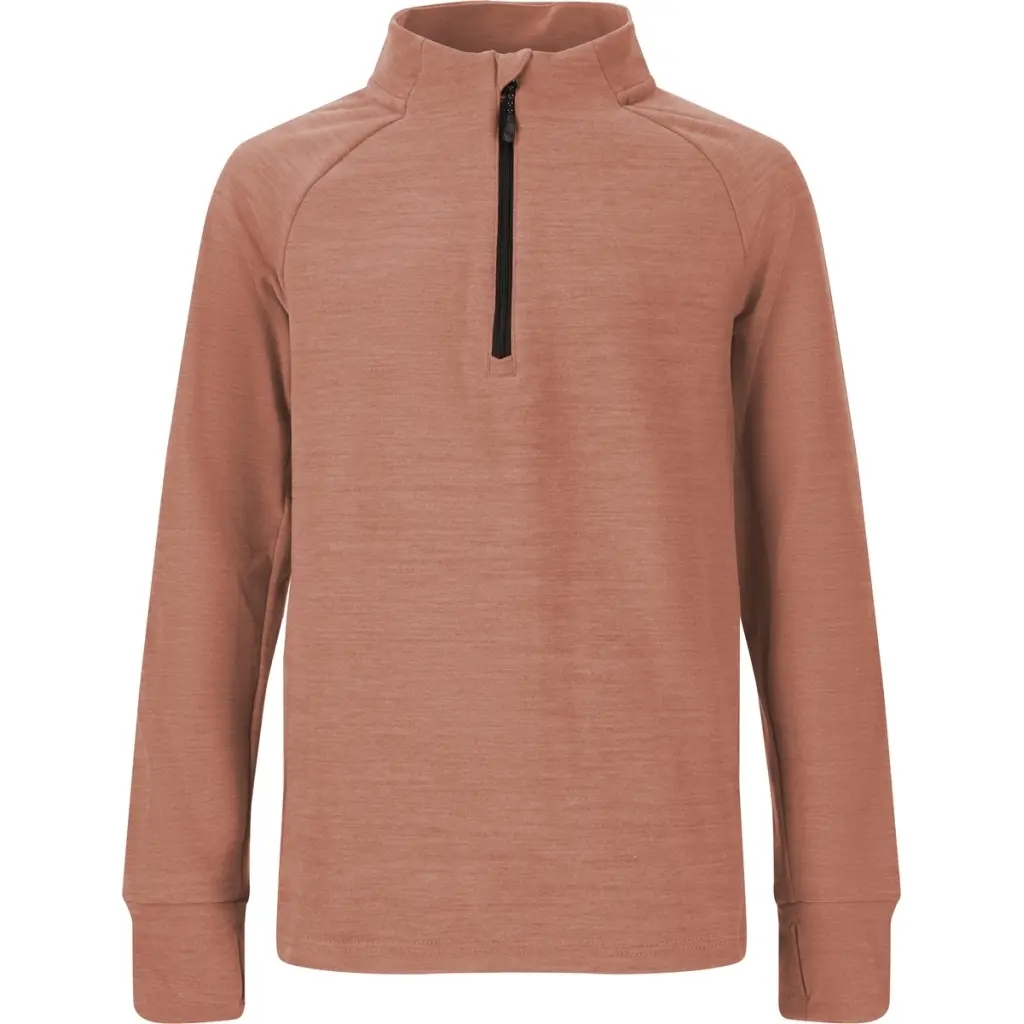 Langarm-Zip-T-Shirt für Kinder Whistler Kajsa