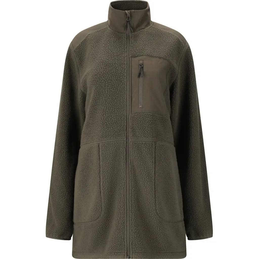 Lange Damenfleece Whistler Felis Teddy