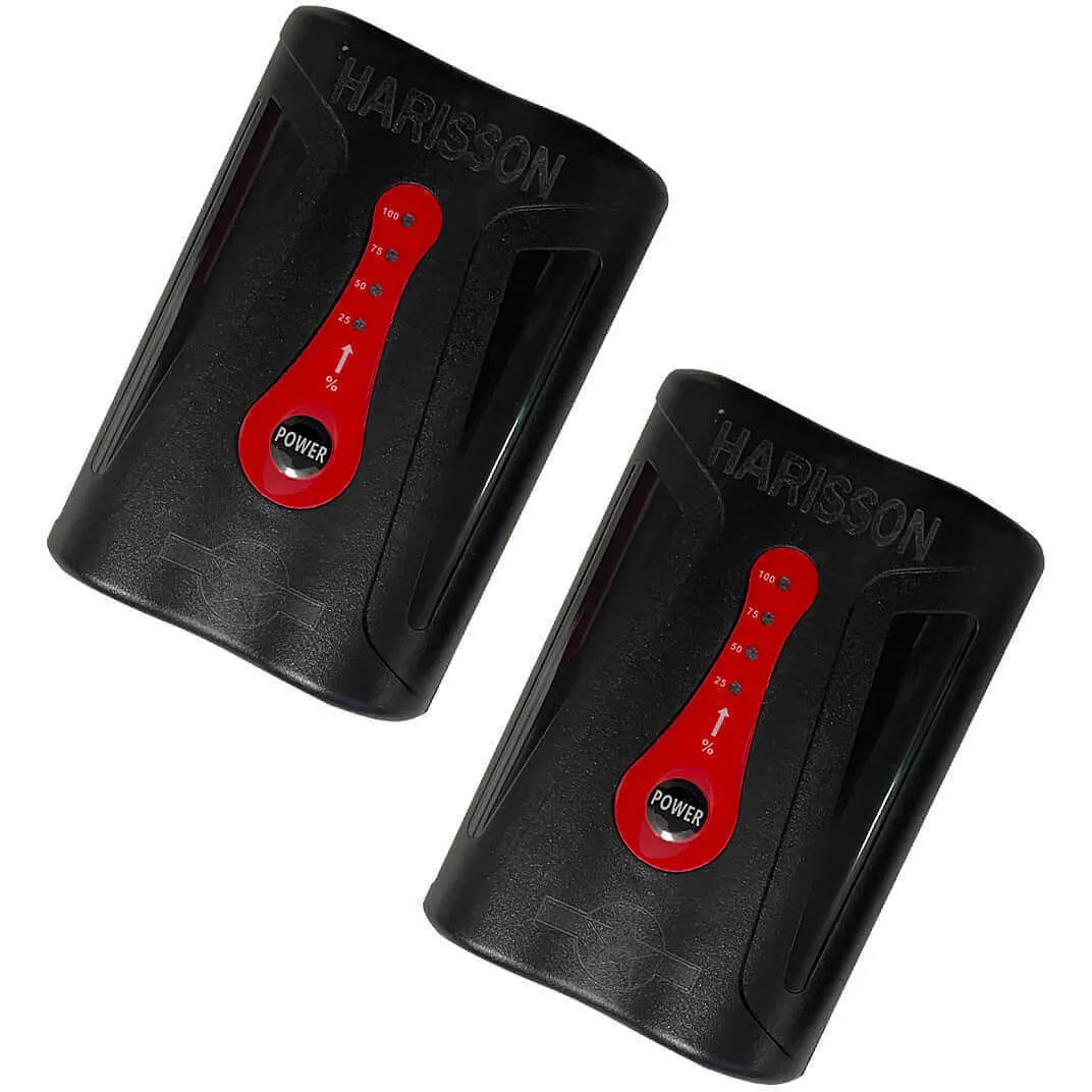Batteriesatz für beheizbare Winter-Motorradhandschuhe+ Ladegerät Harisson