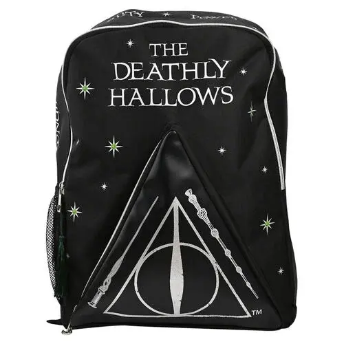 Harry Potter Dark Arts Backpack Deathly Hallows Black Medium - Image 3