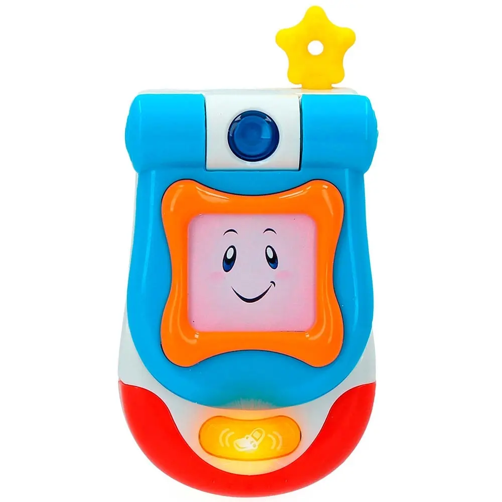 Winfun Unisex Kinder Bunt Mobiltelefon Mit Lichtern Und Melodien Wifun