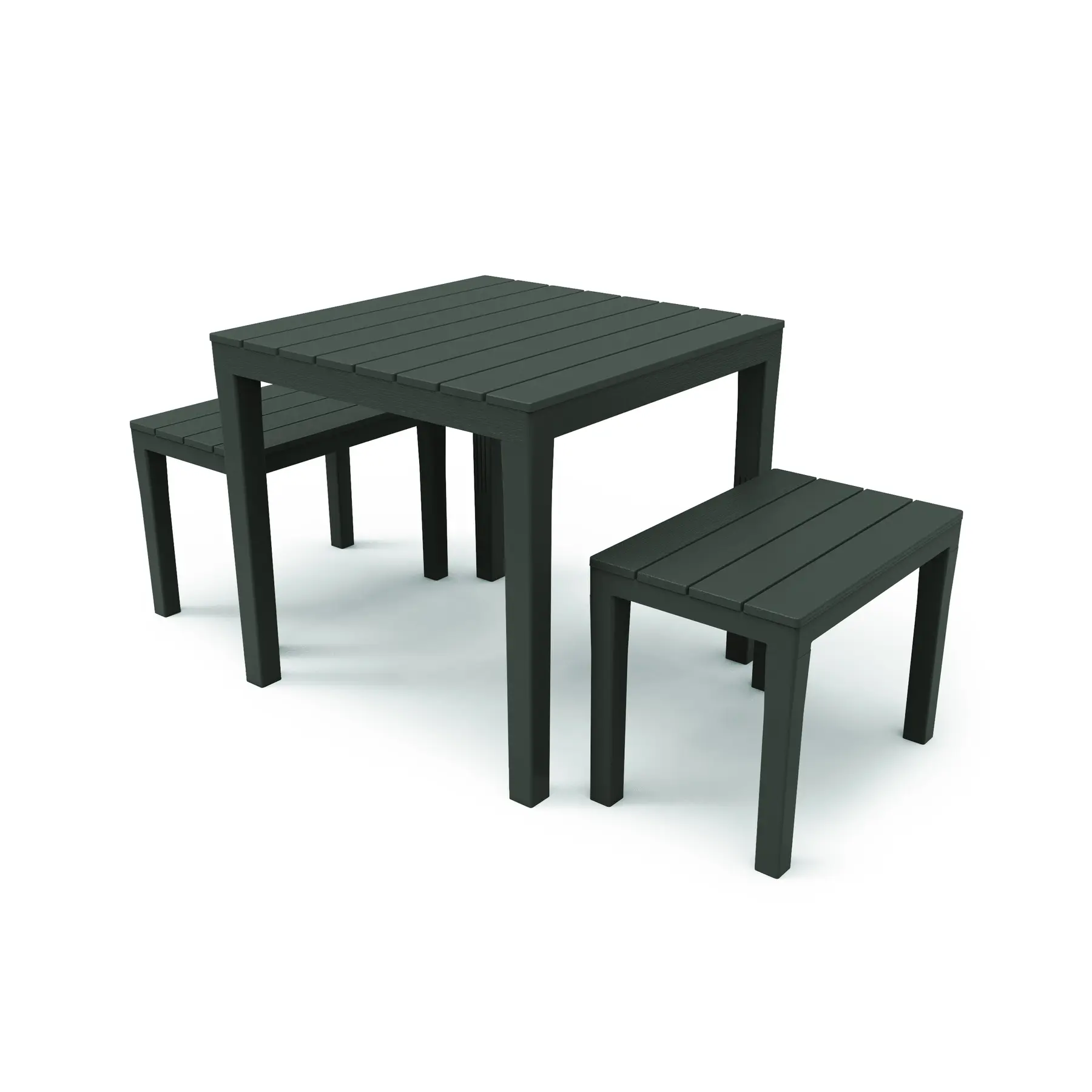 Ensemble de jardin table avec 2 bancs Wilsa Garden Papua Ensemble de jardin table avec 2 bancs Wilsa Garden Papua