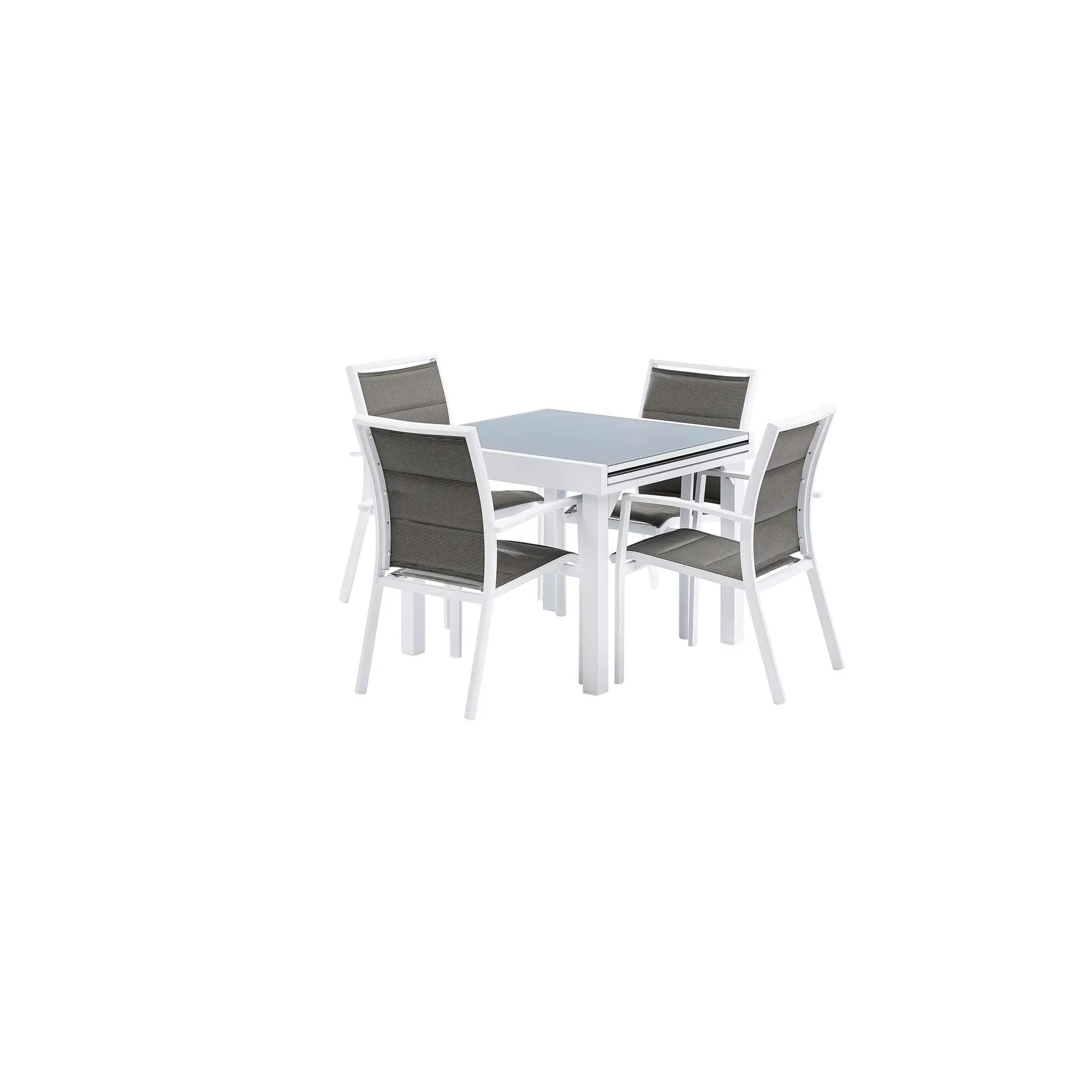 Salon de jardin full verre Wilsa Garden Modulo T4/8+F4 Salon de jardin full verre Wilsa Garden Modulo T4/8+F4