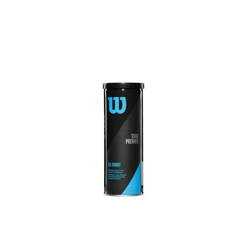 Tubo di 3 palline da tennis Wilson Tour Premier All Court