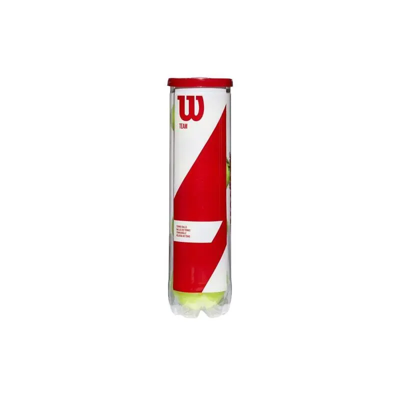 Tubo di 4 palline da tennis Wilson Team Practice