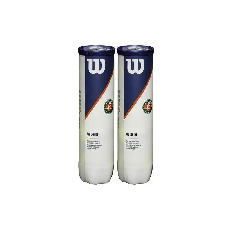 4er Pack Tennisbälle Wilson Roland Garros All Court