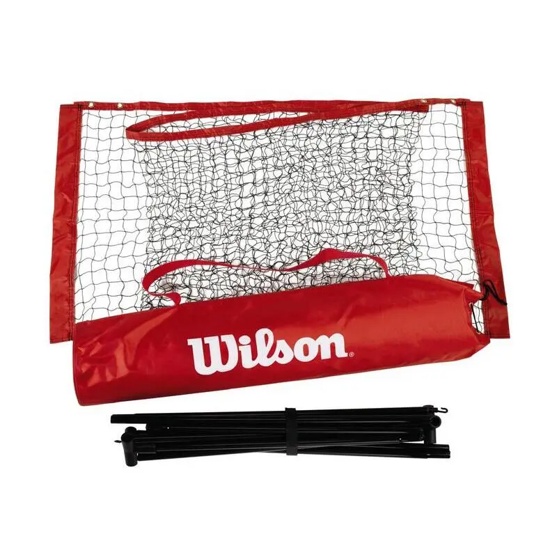 Wilson Schwarz Ez Tennisnetz 6, 10M - Rot - Image 3