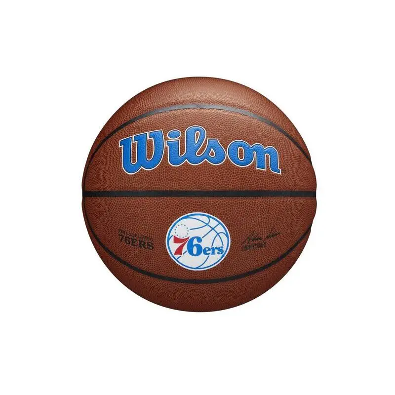Wilson Ballon de Basket TEAM ALLIANCE PORTLAND TRAIL BLAZERS intérieurextérieur cuir mixte taille : 7 - vue 10