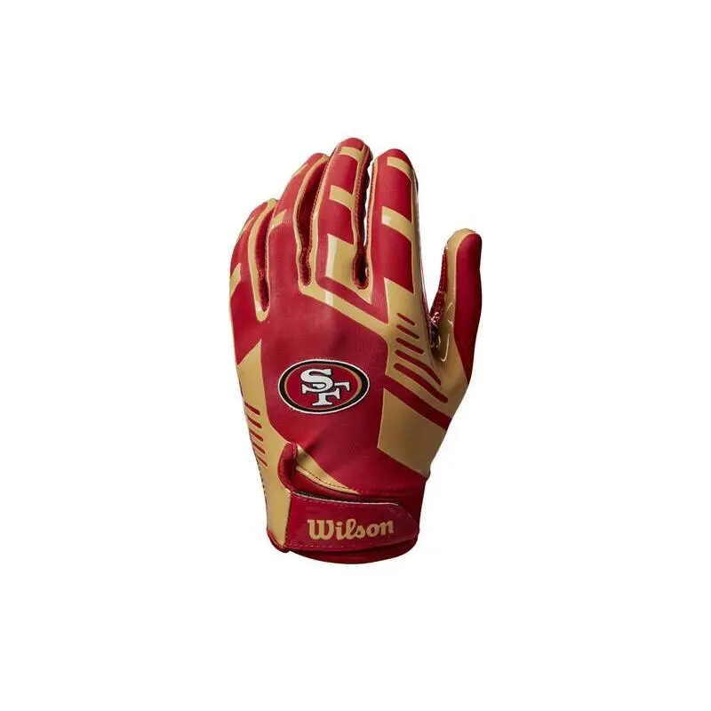 Gants de Football américain Wilson Ad Nfl Stretch Fit Sf Doré - vue 2