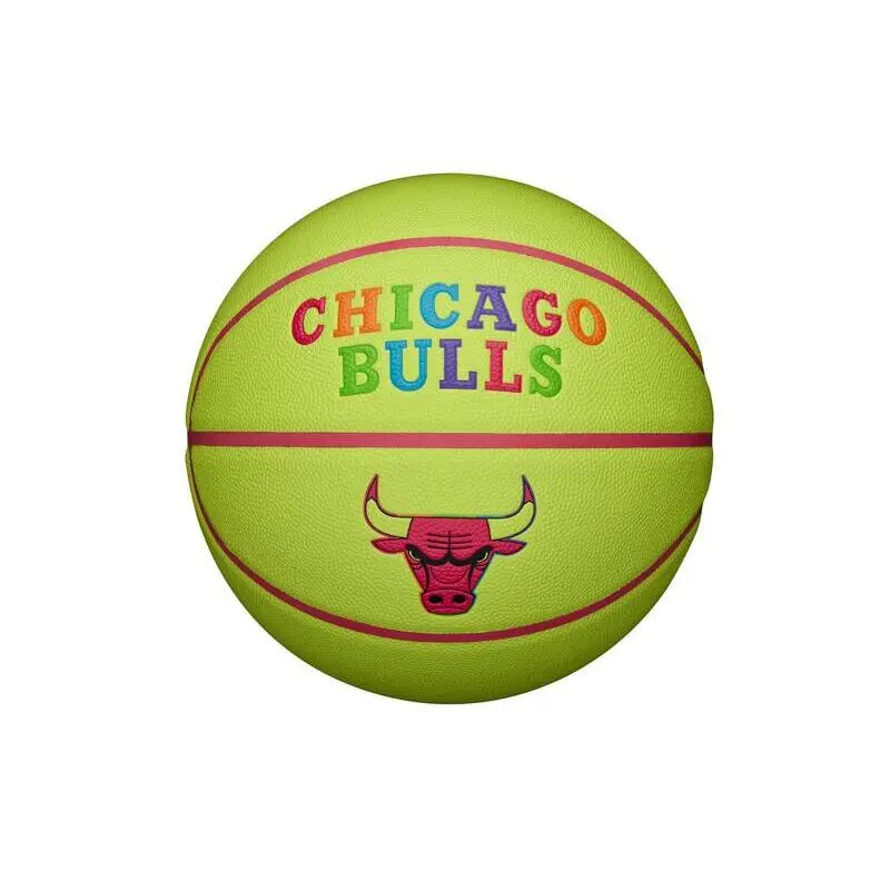 NBA Basketball Ball Neon Chi bulls