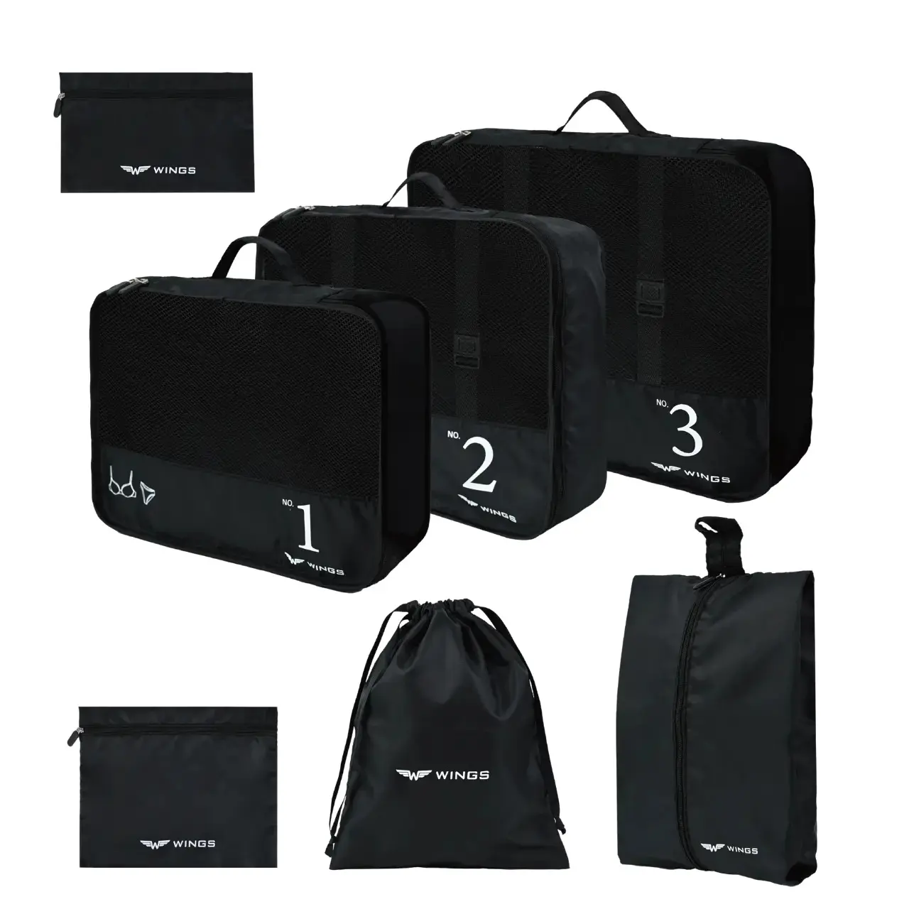 Custodia da viaggio Wings (x7)