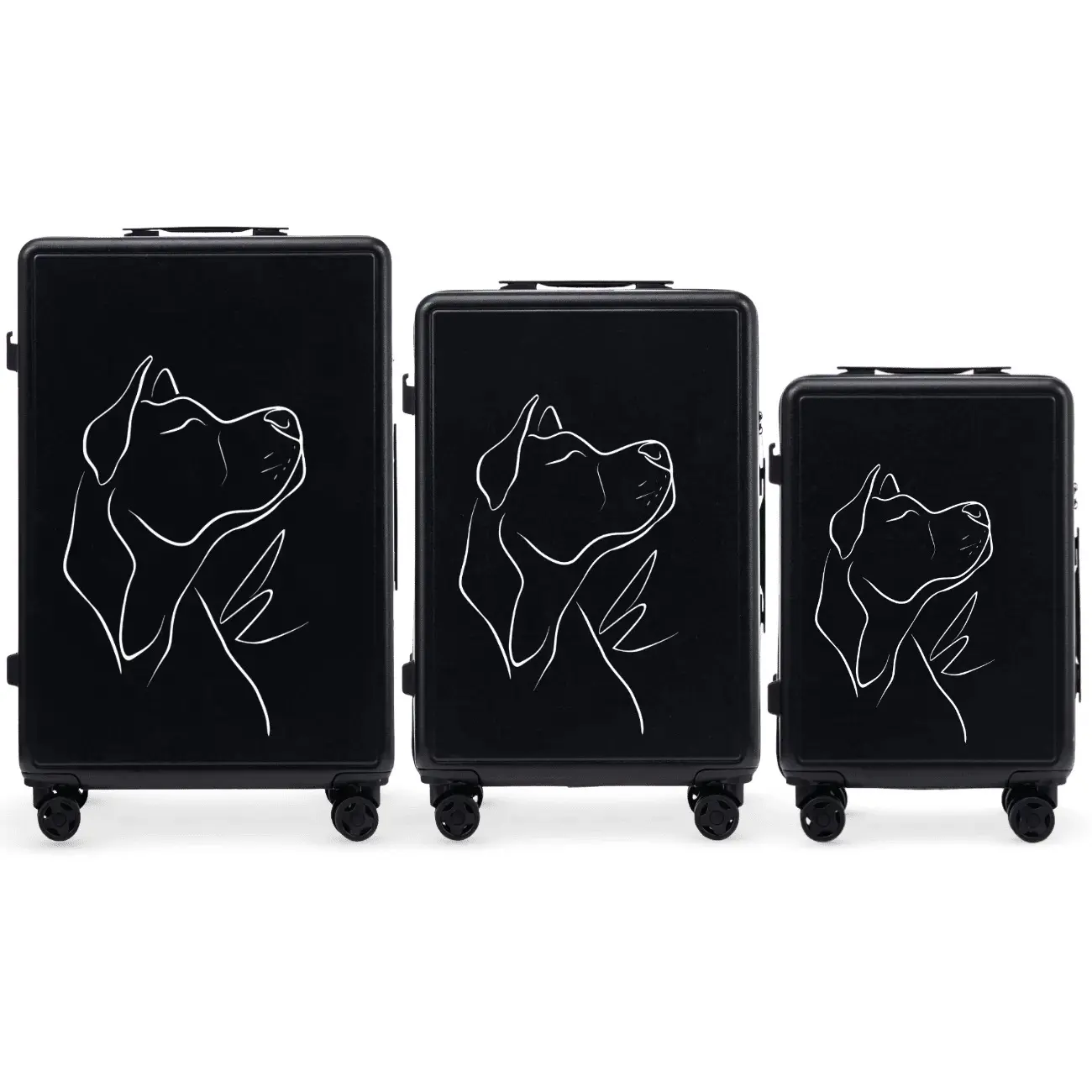 Trolley Wings ABS+ Customized Dog (x3)