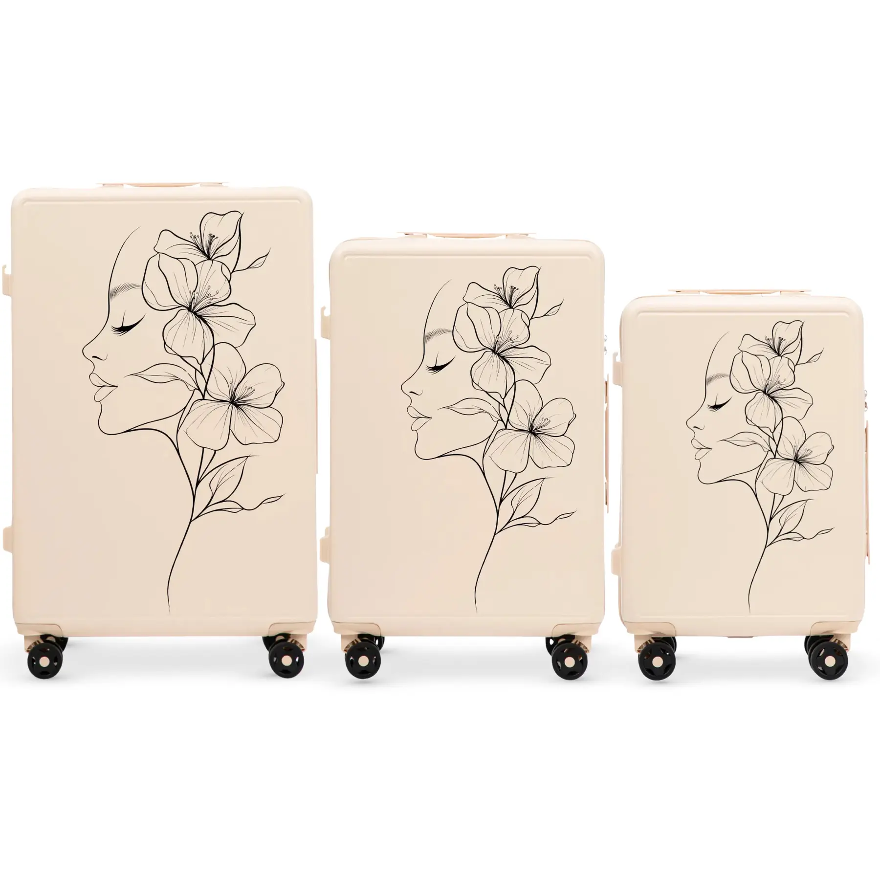 Trolley Wings ABS+ Flower (x3)