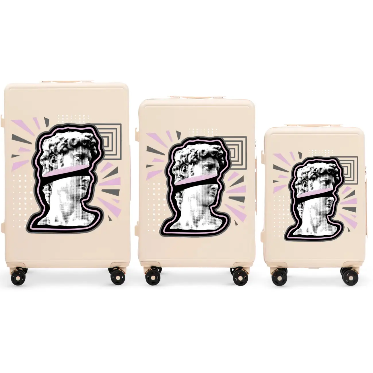 Trolley Wings ABS+ Customized Popiersie (x3)